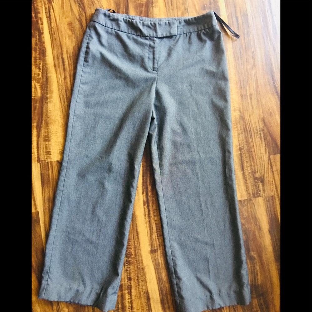 Jones Wear Gray Dress Pants (Stretch) size 4p